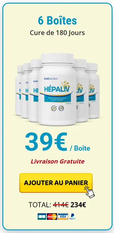 HépaLiv 6 boîtes