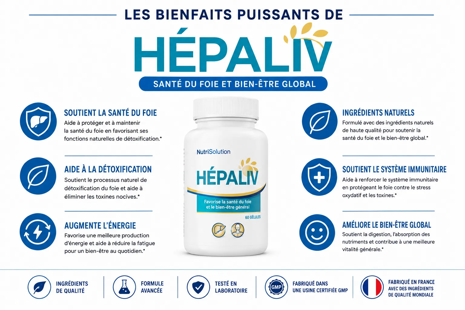 Les bienfaits d'HépaLiv